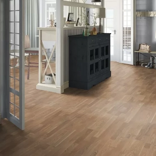 ДУБ АРКТИК БРАШ ПАРКЕТНАЯ ДОСКА TARKETT SAMBA